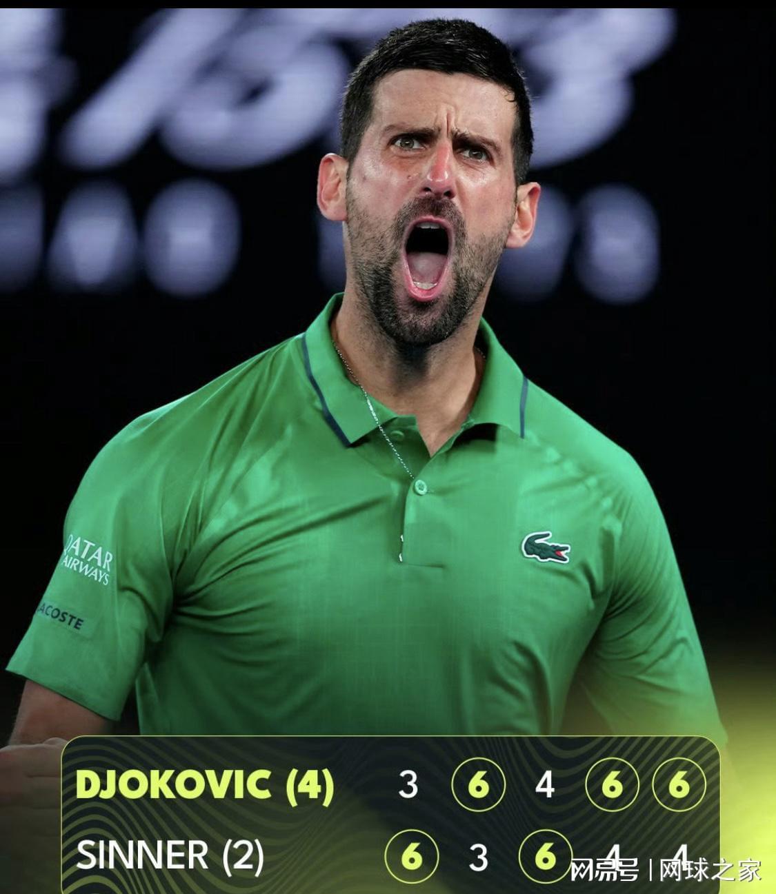 世界杯手机观看-德约创纪录11进澳网决赛，38岁天王用逆转定义不朽